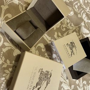 Burberry watch box